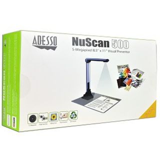 Adesso Nuscan 500 6 in 1 5MP 8 5x11 USB 2 0 Visual PR