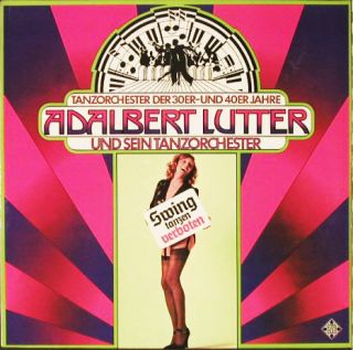 Very Sexy Cheesecake LP Adalbert Lutter Swing Tanzen Verboten RARE 