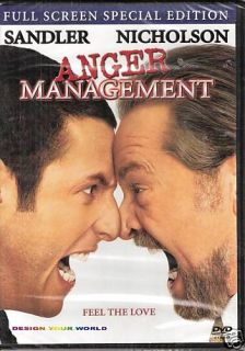 Anger Management Adam Sandler Jack Nicholson PG13 Family Comedy Movie 