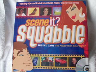 Scene It Squabble Adult DVD Game Men vs Women Party Play BN SEALED 