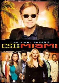 CSI Miami Season 10 DVD 2012 5 Disc Set 097368228740
