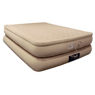 Aerobed Luxury Collection Raised Pillowtop Inflatable Air Bed Mattress 