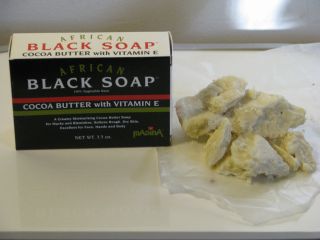    Soap Natural Cocoa Butter And Raw Ivory Organic Chunk Shea Butter