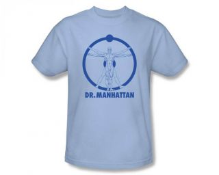 Watchmen Alan Moore Dr Manhattan Logo Comic Book Movie Adult T Shirt 