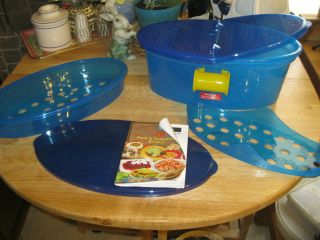 Pasta N More Microwave Steamer Cooker New