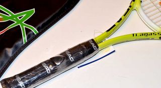 New Head TI Agassi Pro Prestrung Titanium Tennis Racquet
