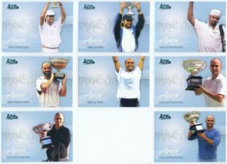 Andre Agassi Agassi Anthology Set Ace Grand Slam 06