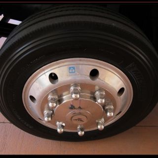 Alcoa 19 5 Wheels W Michelin Tires 225 70 R19 5 C4500 5500 