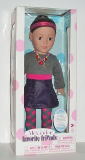   Alexander Favorite Friends Collection   Key to My Heart Doll    18 H