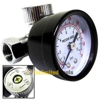 160psi Air Regulator w Dial Gauge for Air Tools AUTOMOTIVE1 4NPT in 