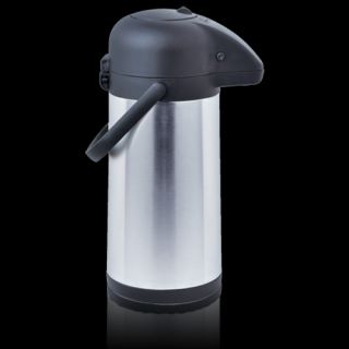 Coffee Tea Stainless Steel Commercial Lined Airpot Push Button Vacuum 