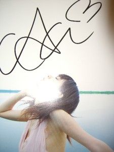 Aki Hoshino Sarbra Japan Gravure Idol Book + DVD Autographed