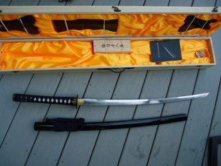 New Akio Hattori Samurai Sword 2202 Katana