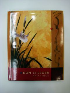 Don Li Leger Paintings Hard Cover Coffee Table Book