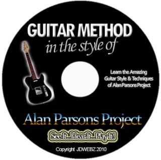 Alan Parsons Project Guitar Tab Software Lesson CD