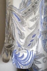 NWT Womans ALFRED DUNNER TWILIGHT Paisley Print Blouse Top 18P (MSRP $ 