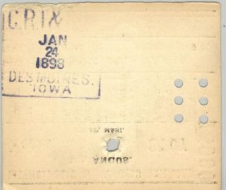   St Louis Railroad Albert Lea Chaska Minnesota Ticket