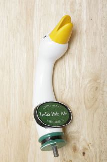 GOOSE Island India Pale Ale Beer Tap Handle Figural Tapper Chicago IPA 