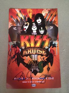  Kruise II Official Autographed Poster All Sales Go to Charity