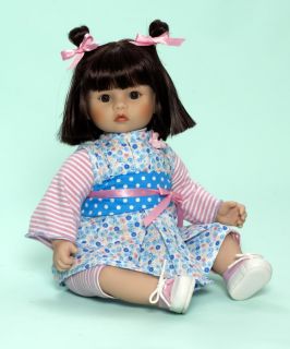 New Madame Alexander Retired Bundle of Love Asian Baby Doll 14 Inches 