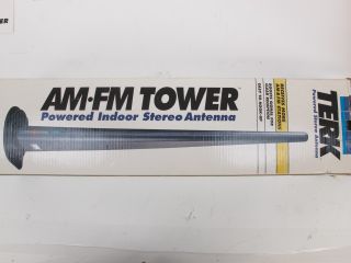 Terk Powered Stereo Antenna Am FM Tower