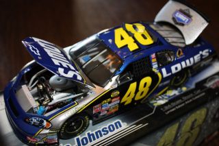 NASCAR Limited Ed 2007 Jimmie Johnson 48 Die Cast Collectible Car 1 24 
