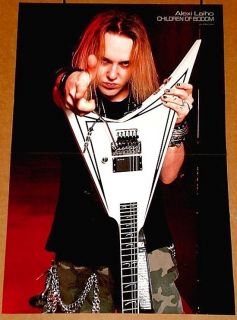 Alexi Laiho Children of Bodom Signature ESP Guitar Poster