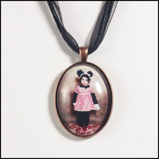 Amy Winehouse Baby Picture Pendant Cute Necklace RARE Kid Photo as 