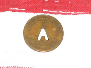 AMHERSTDALE WV W VA 1946 AMHERST COAL MINING CO 5 CENT SCRIP COIN 