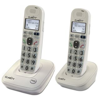 Clarity D704C Amplified Loud Cordless Combo Phone w/ Additional Extra 