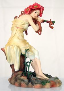 Alphonse Mucha Summer Statue Figurine Sculpture Art