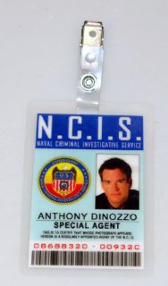 NCIS TV Series ID Badge Special Agent Anthony Dinozzo