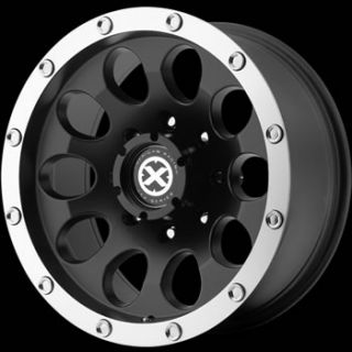 17x8 Black Wheel American Racing ATX Slot 5x5 5