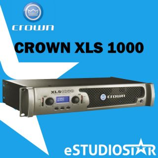 CROWN XLS1000 DRIVECORE POWER AMPLIFIER SERIES XLS 1000 AMP NEW