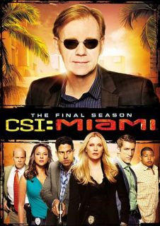 CSI Miami Season 10 DVD, 2012, 5 Disc Set