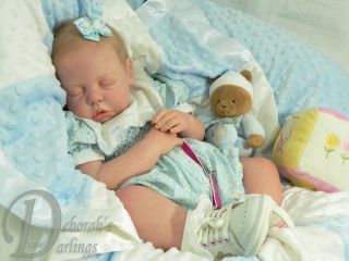 Beautiful Reborn Timmerman Camille Baby Girl by Deborahs Darlings
