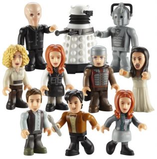 Dr Doctor Who Series 2 Character Building Micro Figure Set of 10 