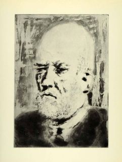    Pablo Picasso Artist Etching Portrait Ambroise Vollard Modern Art