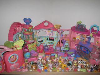   Lot LITTLEST PET SHOP Variety of Animals Accessories Playsets More LPS