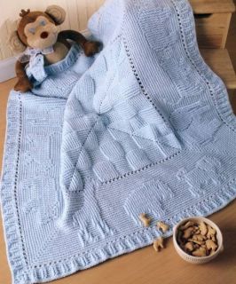 12 Crochet Baby Afghan Blanket Patterns Animals Hearts Ripple Book 