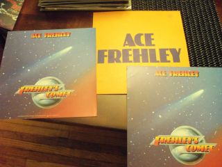Ace Frehley FREHLEYS COMET PROMO 3 Posters 12 inch Store Display KISS