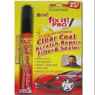 fix it pro clear car scratch repair remover pen simoniz