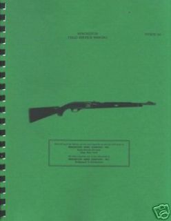 remington rifle nylon 66 field service manual 41 pages time