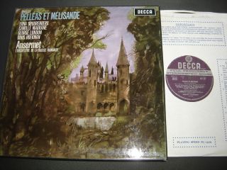 Debussy Decca Set 277 9 Pelleas Et Melisande Ansermet