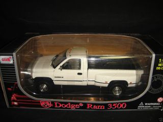 Anson Dodge Ram 3500 Dually Pickup Truck New In Box 1 18 Scale Diecast 