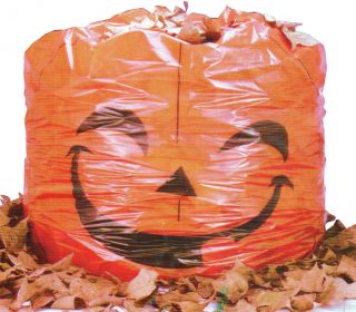 halloween pumpkin leaf bag 1ct  5 99  free 