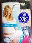   100% Cotton JMS Just My Size Bikini Panties Plus Size Underwear 9 14