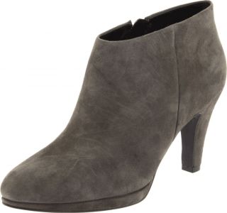 ECCO Womens Junction Suede Leather Zip Ankle Boots Booties [ Ascot ]