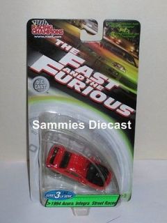   Champions Fast And The Furious 164 Red & Black 94 Acura Integra