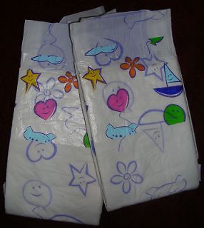 Diaper Sample Pack of ABU Cushies   LARGE Size   ABDL adult baby